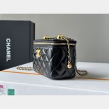 Top Quality Vintage Black Vanity Case 3651 Bag