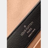 Luxury Louis Vuitton Lockme Ever BB Lockme Leather Black