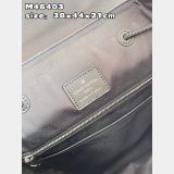 Louis Vuitton Perfect LV x YK Christopher M46403 Monogram Eclipse Canvas