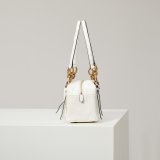 Prada Soft Calfskin Mini Dangle Top Handle Bag