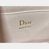 Christian Dior My 0502 Mini Soupir Pink Cannage Lambskin Bag