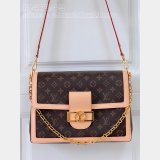 Luxury Louis Vuitton Dauphine Soft GM Monogram M47149 Bag