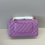 AAA+ Quality CC FLAP Handbag Caviar Leather 25cm
