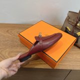 hermes lizard vein Oz mule