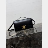 Celine Medium Triomphe Folio Black 1:1 L102U3 Bag