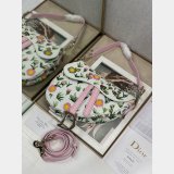 Replica Dior Oblique Jacquard Saddle Bag